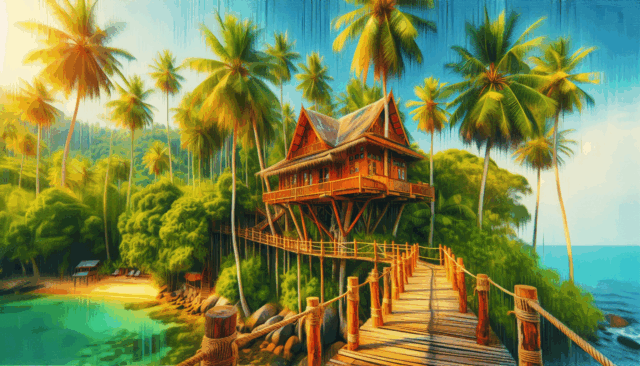 J'ai séjourné dans un hôtel Treehouse à Samui — et wow