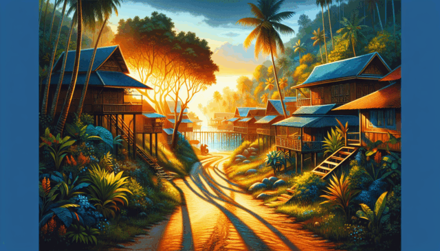 Ce paisible village de Samui ressemble à une machine à remonter le temps