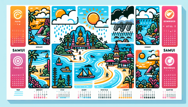 À quoi ressemble vraiment la météo à Samui (mois par mois)