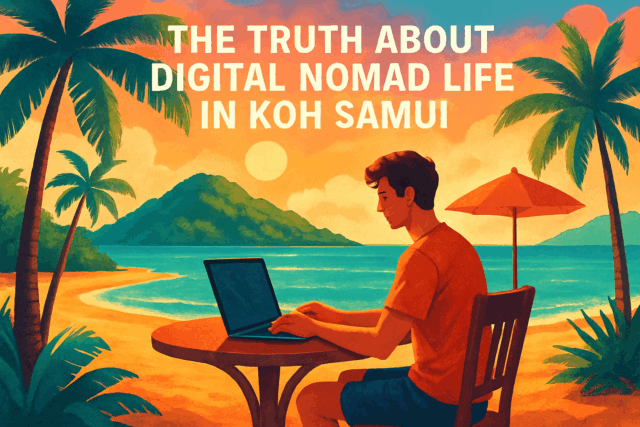 De waarheid over het leven van digitale nomaden op Koh Samui