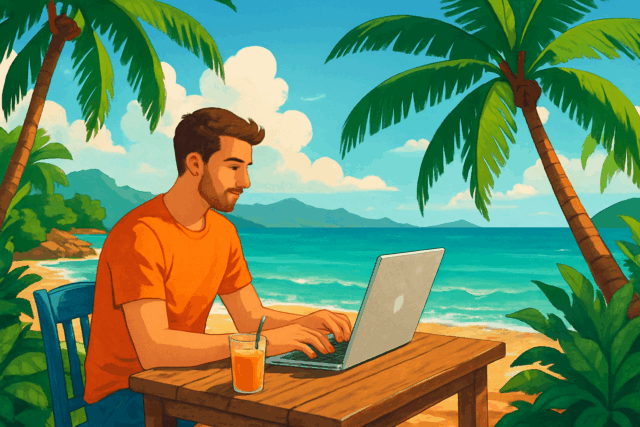 Hoe het echt is om op afstand te werken vanuit Koh Samui