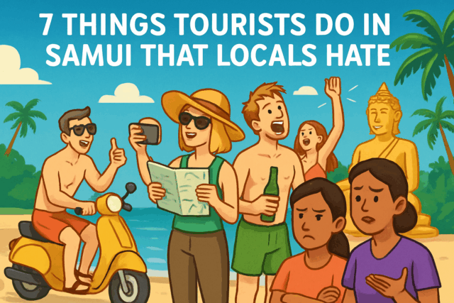 7 Things Tourists Do in Samui That Locals Hate