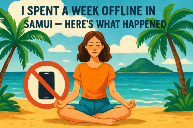 I Spent a Week Offline in Samui — Here’s What Happened