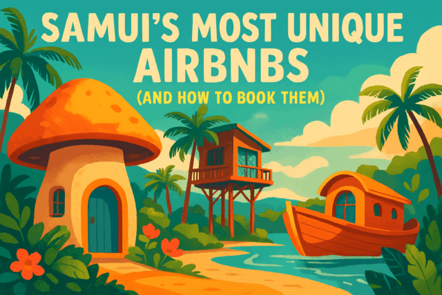 सामुई के सबसे अनोखे Airbnbs (और उन्हें कैसे बुक करें)