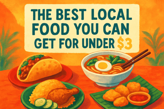 The Best Local Food You Can Get for Under $3