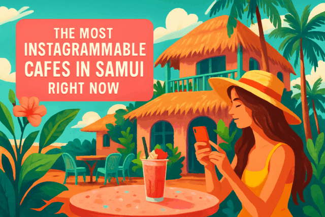 The Most Instagrammable Cafes in Samui Right Now