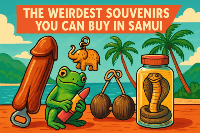 The Weirdest Souvenirs You Can Buy in Samui
