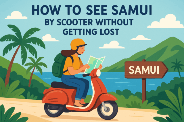 How to See Samui by Scooter Without Getting Lost