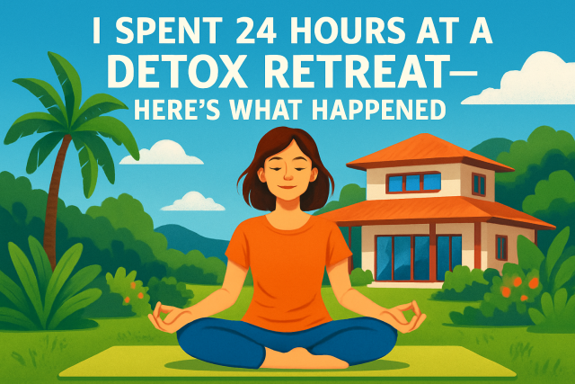 I Spent 24 Hours at a Detox Retreat — Here’s What Happened