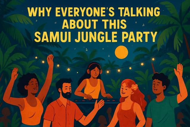 Why Everyone’s Talking About This Samui Jungle Party