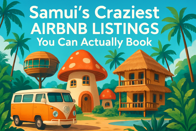 Samui’s Craziest Airbnb Listings You Can Actually Book