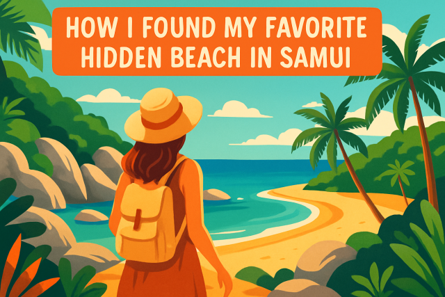 How I Found My Favorite Hidden Beach in Samui