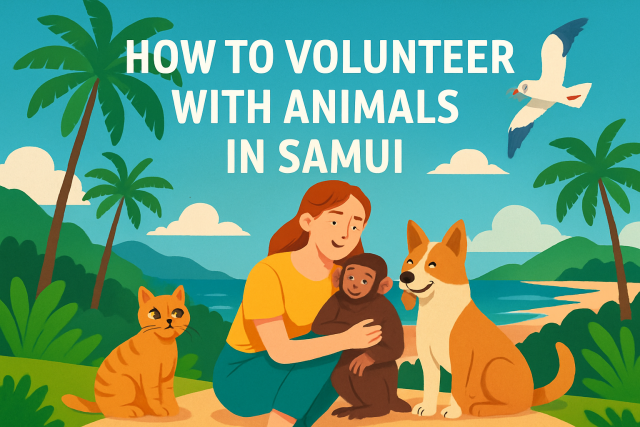 How to Volunteer With Animals in Samui