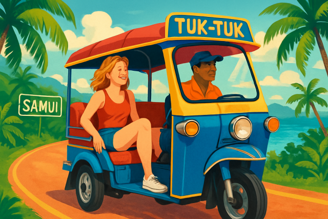 I Rode a Tuk-Tuk Around Samui — Regret or Fun?