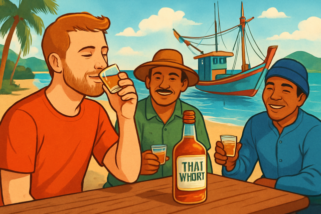 I Tried Thai Whiskey With Fishermen in Samui: A Night on the Island’s Edges