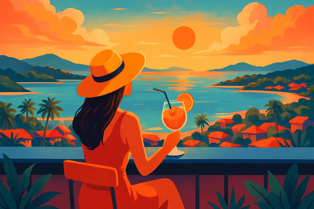 The Wildest Rooftop Views in Samui You Can Drink To