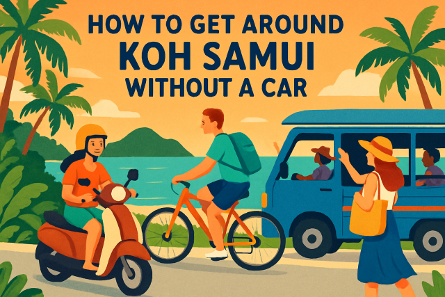 How to Get Around Koh Samui Without a Car