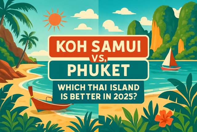 Koh Samui ou Phuket: qual ilha tailandesa será melhor em 2025?