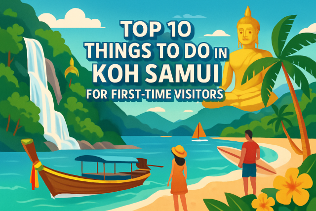 As 10 melhores coisas para fazer em Koh Samui para quem visita a cidade pela primeira vez.