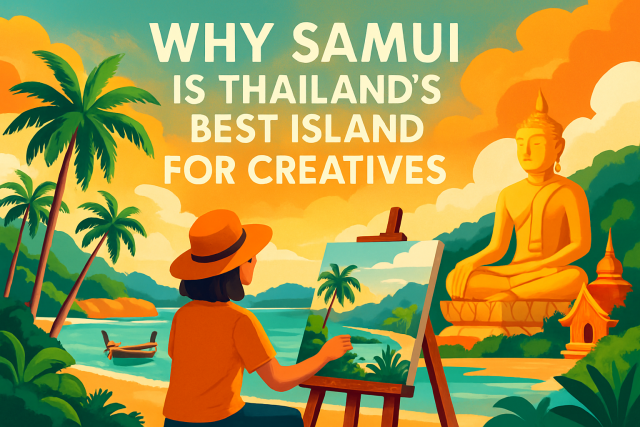 सामुई रचनात्मक लोगों के लिए थाईलैंड का सबसे अच्छा द्वीप क्यों है?