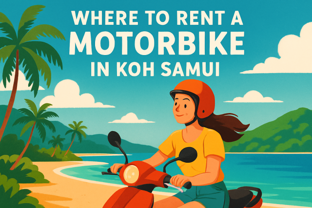 Where to Rent a Motorbike in Koh Samui