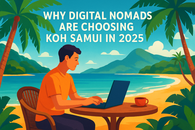 Why Digital Nomads Are Choosing Koh Samui in 2025