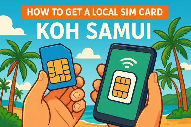 How to Get a Local SIM Card in Koh Samui