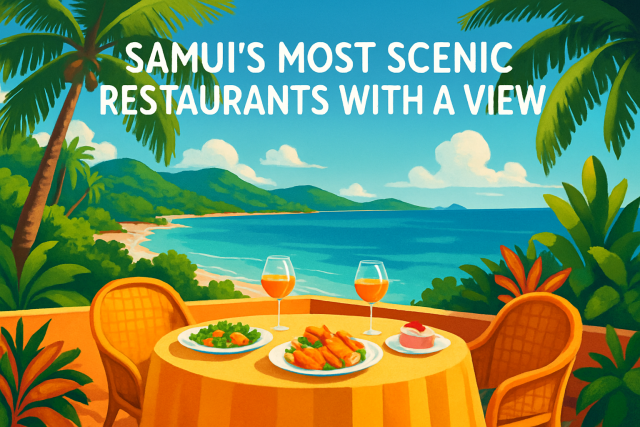 Samui’s Most Scenic Restaurants With a View
