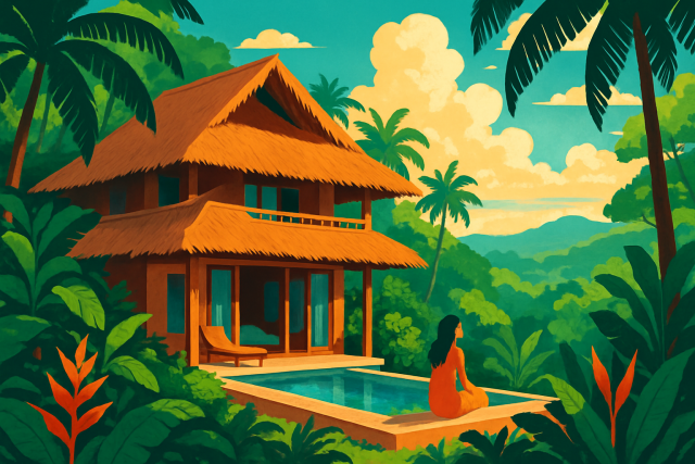 What It’s Like to Stay in a Jungle Villa in Samui