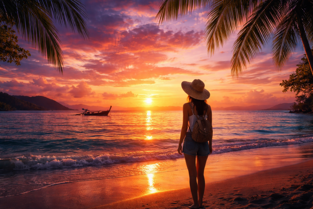 I Found the Most Beautiful Sunset in Samui by Accident