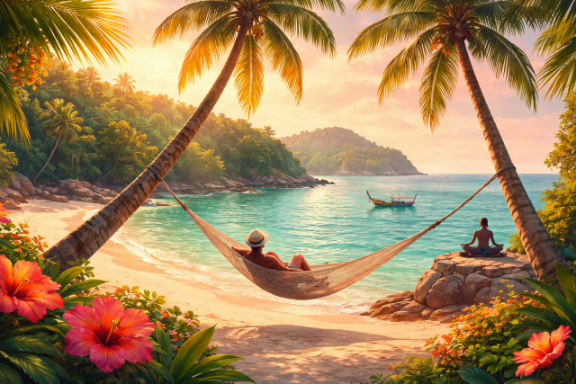 サムイ島で最も平和な場所を見つけました