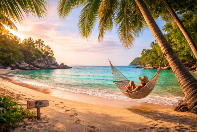 I Found the Quietest Beach in Koh Samui