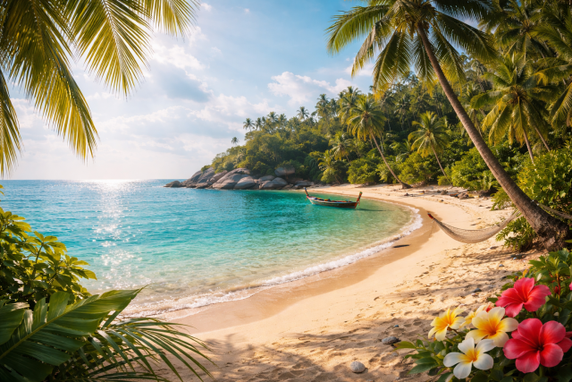 This Secret Samui Beach Feels Like Paradise
