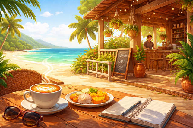 I Almost Didn’t Share This Samui Café — A Slow Morning on Koh Samui