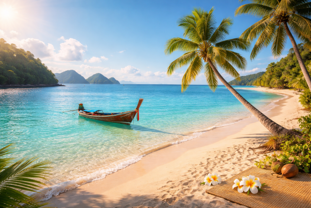 This Samui Beach Looks Like a Postcard