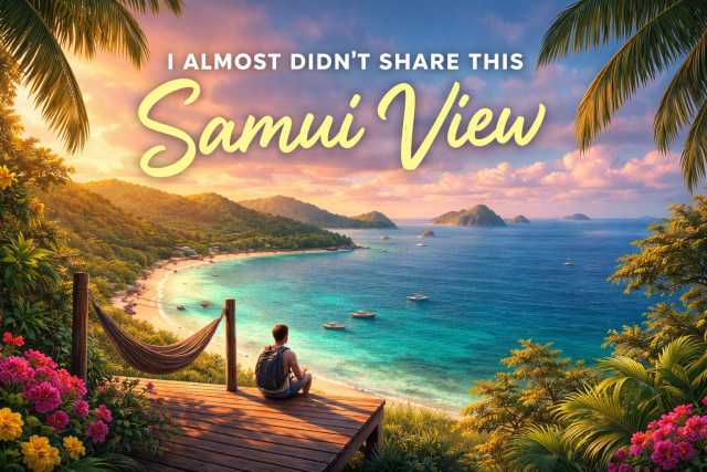 I Almost Didn’t Share This Samui View