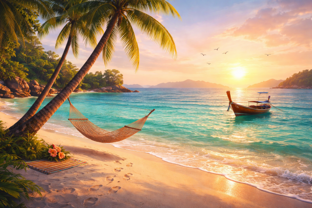 Questa spiaggia di Samui sembra un rifugio segreto