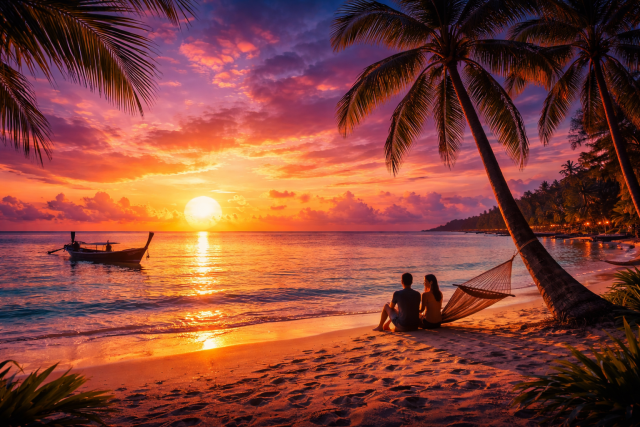 This Samui Sunset Looks Too Perfect