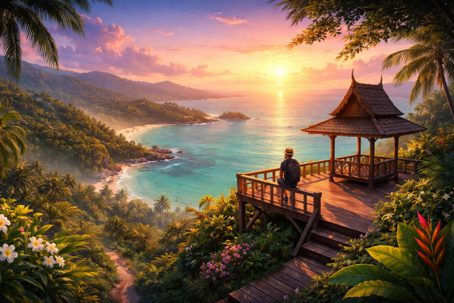 The Most Beautiful Hidden View in Samui