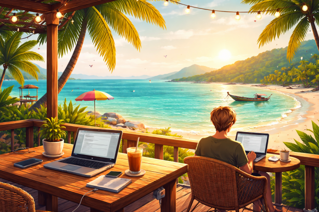 Best Cafés in Koh Samui for Remote Work