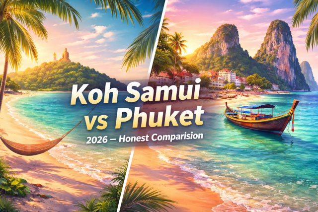 Koh Samui vs Phuket in 2026: Honest Comparison — Focus on Koh Samui